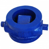 Клапан обратный чугун 19ч01бр Ду 200 Ру16 межфл поворотный - 019-0742 Клапан обратный чугун 19ч01бр Ду 200 Ру16 межфл поворотный - 019-0742