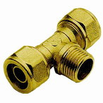 Тройник для PE-X латунь Дн 16х2,2х1/2 STC 6010 Тройник для PE-X латунь Дн 16х2,2х1/2 STC 6010