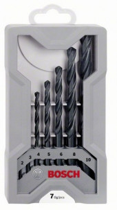 Набор 7 свёрл 2-10мм HSS-R X-Pro Line - 2607017036