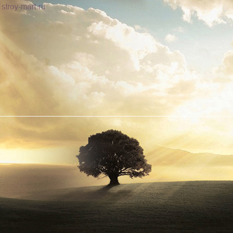 Castle Панно P2-1D194 40х40 (из 2 плиток)