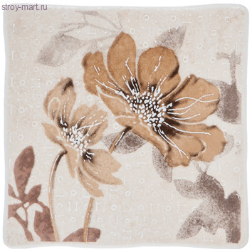 MODENA FLOWER 1 бежевый BM Декор 10х10 MODENA FLOWER 1 бежевый BM Декор 10х10