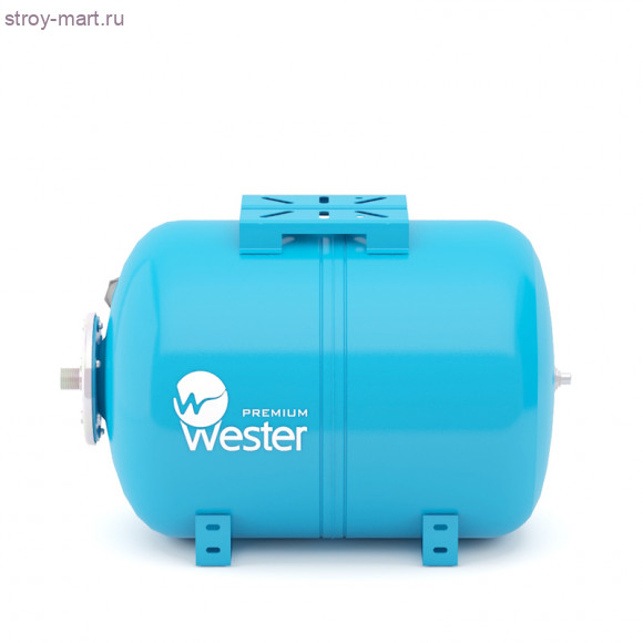 Бак мембранный для систем водоснабжения - горизонтальный WESTER WAO-100