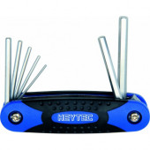 Набор угловых шестигранных ключей 5081340-7 - HE-50813406280