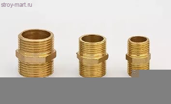 Ниппель латунный ЦВЕТЛИТ - Ду25х20 CDFA0111A20002 Ниппель латунный ЦВЕТЛИТ - Ду25х20 CDFA0111A20002