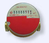 Счётчик г/в ETW Ду 15 Ру16 90C L=110мм в комплекте Водоучет - 030-0020