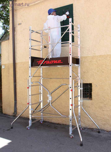 Вышка-тура алюминиевая Faraone Pontal 2000 3,70 м / Pontal2000370 - С-000102772 Вышка-тура алюминиевая Faraone Pontal 2000 3,70 м / Pontal2000370 - С-000102772