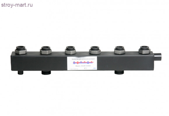 Коллектор котельной разводки Ду 40 нак/гайка Стандарт КК-40F ASKON КК-40F/125/40/6 Коллектор котельной разводки Ду 40 нак/гайка Стандарт КК-40F ASKON КК-40F/125/40/6