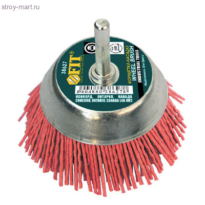 Корщетка FIT чашка нейлоновая 75мм / 38627 - С-000111199
