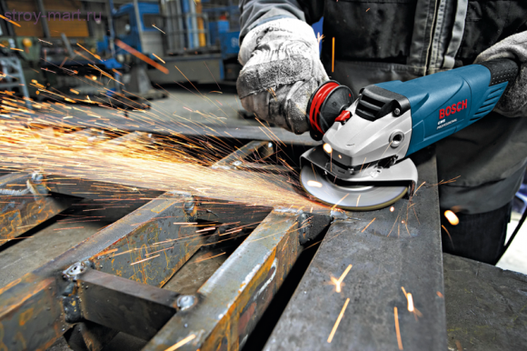 Угловая шлифмашина Bosch GWS 15-125 CIH Professional - 601830222 Угловая шлифмашина Bosch GWS 15-125 CIH Professional - 601830222