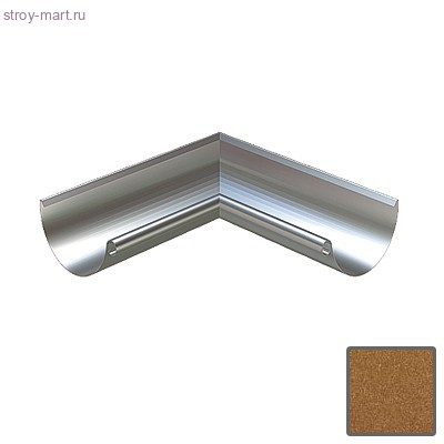 Lindab, Угол желоба внутренний 90 град, 150 мм, (778) RAL 8003 медный металлик - С-000095939 Lindab, Угол желоба внутренний 90 град, 150 мм, (778) RAL 8003 медный металлик - С-000095939