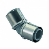 Угольник 45 МП PPSU MLC Дн 50 пресс Uponor 1046389 - 027-6673