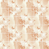 ПО рустованная ХДФ, 122х2440х3 мм (2,98 м2) «Фантазия» цвет Корица - С-000109031