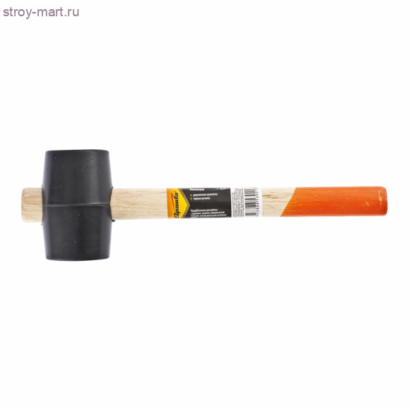 Киянка «Sparta» 225гр, черная резина, обратная дер. ручка / 111305 - С-000133782