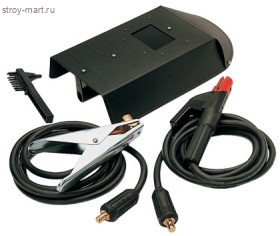 Набор д\MMA:св.кабель(35кв мм,4+3м,DX50)щиток,держ,зажим,щетка - 801095 MMA 350A 35mmq 4+3mDX50