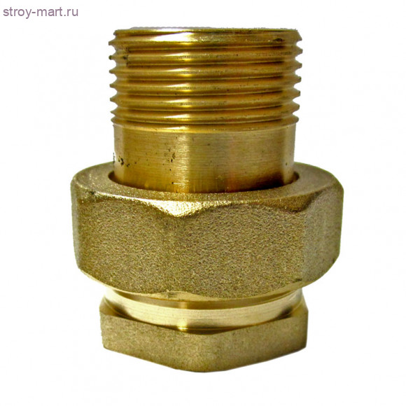 Соединитель латунь американка Ду 20 ВР/НР - 4606034160435