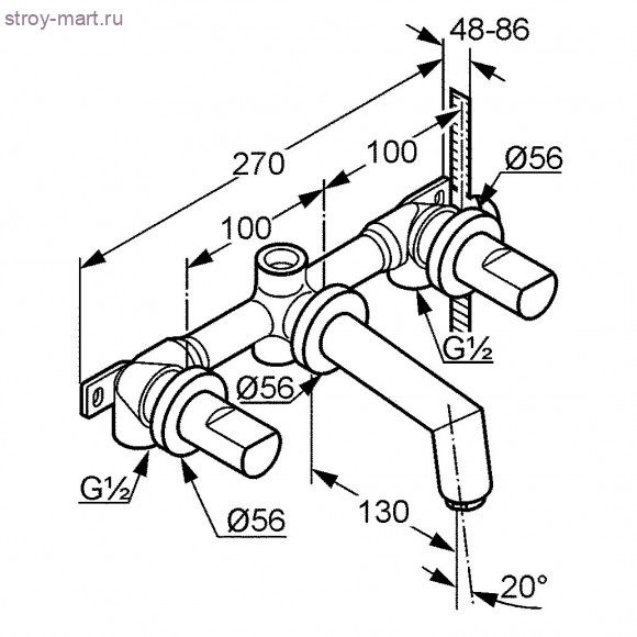 KLUDI NEW WAVES 571450530 KLUDI NEW WAVES 571450530