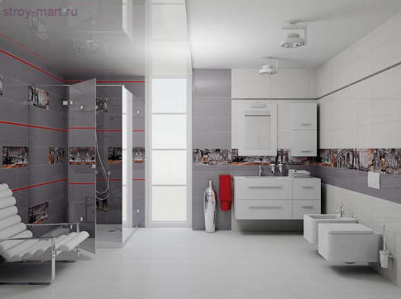 Fibra London Centro Декор 25x60 Fibra London Centro Декор 25x60