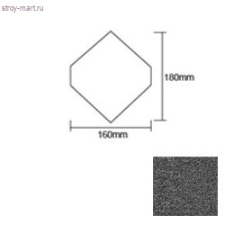 Заглушка V-образного конька Feroof 160х180 мм Silver Grey 2063 - С-000113621 Заглушка V-образного конька Feroof 160х180 мм Silver Grey 2063 - С-000113621