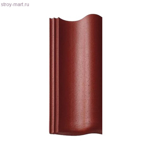 Браас Янтарь половинчатая черепица 420х180мм вишня - С-000116110 Браас Янтарь половинчатая черепица 420х180мм вишня - С-000116110