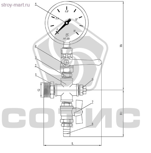 Модуль оконечный этажного узла учета тепловой энергии МОТ 12 СОТИС-Unit - МОТ 25-12М Модуль оконечный этажного узла учета тепловой энергии МОТ 12 СОТИС-Unit - МОТ 25-12М
