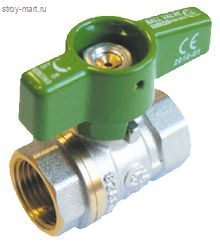 Кран шаровой латунь Uno+ 1751 Ду 25 ВР/ВР полный проход бабочка STC 1751 - 4606034145258 Кран шаровой латунь Uno+ 1751 Ду 25 ВР/ВР полный проход бабочка STC 1751 - 4606034145258