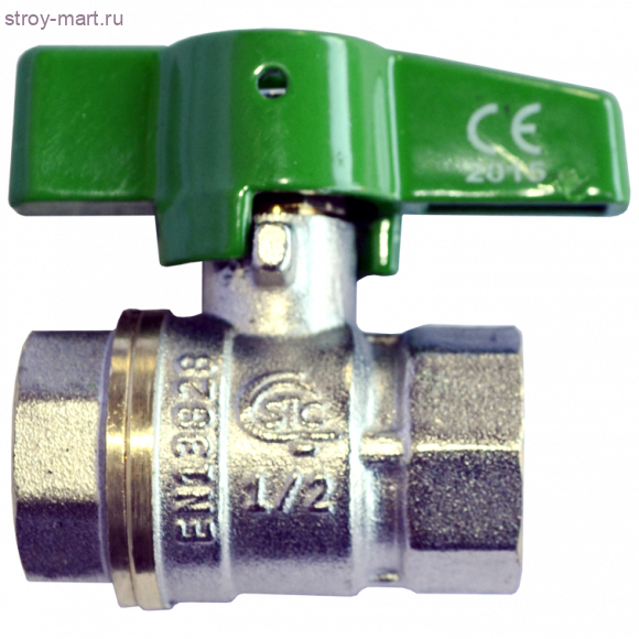 Кран шаровой латунь Uno+ 1751 Ду 25 ВР/ВР полный проход бабочка STC 1751 - 4606034145258 Кран шаровой латунь Uno+ 1751 Ду 25 ВР/ВР полный проход бабочка STC 1751 - 4606034145258