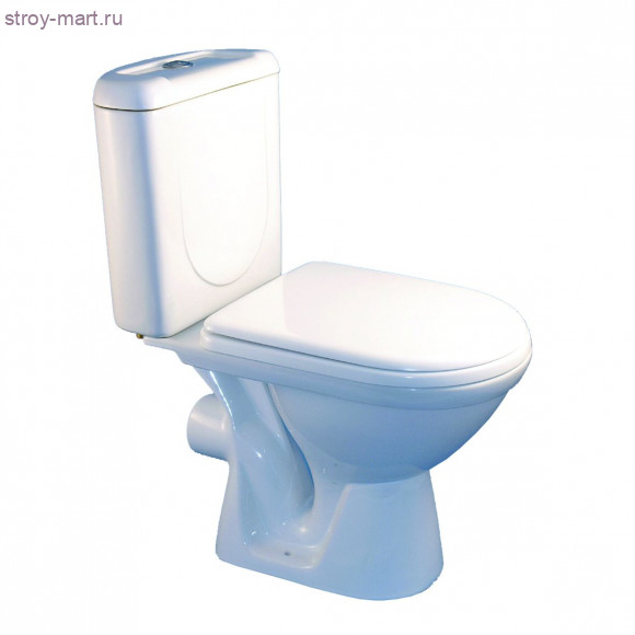 Унитаз-компакт Сенатор белый 2/реж горизонт/выпуск в комплекте сидение дюропласт Santek 1.WH11.0.067 - 4606034068311 Унитаз-компакт Сенатор белый 2/реж горизонт/выпуск в комплекте сидение дюропласт Santek 1.WH11.0.067 - 4606034068311