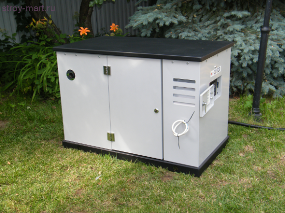 Газовый генератор в шумозащитном контейнере АГП16-SV (16,0 кВт) Газовый генератор в шумозащитном контейнере АГП16-SV (16,0 кВт)