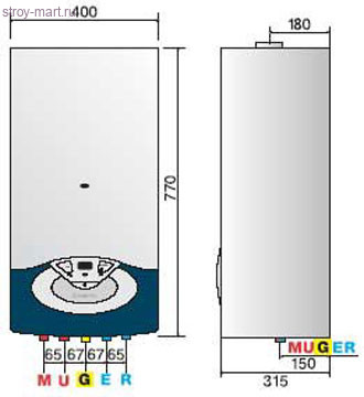 Котел настенный газ 24кВт Genus Evo 24CF Ariston 3300473 Котел настенный газ 24кВт Genus Evo 24CF Ariston 3300473