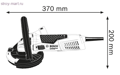 Шлифмашины по бетону Bosch GBR 15 CAG Professional - 601776001