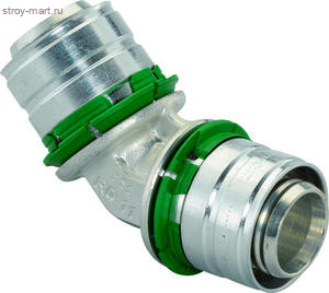 Угольник 45 МП латунь MLC Дн 25х45гр пресс Uponor 1014812 - 027-6762