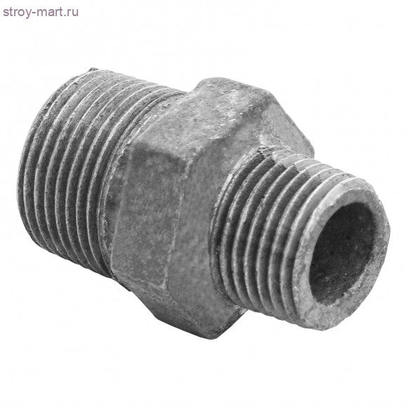 Ниппель чугун переходн оц Ду 25х20 НР Fittex - 027-2125 Ниппель чугун переходн оц Ду 25х20 НР Fittex - 027-2125