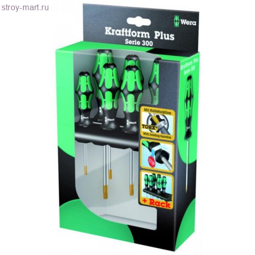 367/6 TORX® HF Kraftform Plus Набор отверток367 TORX® HF 028059 - WE-028059 367/6 TORX® HF Kraftform Plus Набор отверток367 TORX® HF 028059 - WE-028059