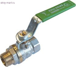 Кран шаровой латунь Uno+ 1752 Ду 25 ВР/НР полный проход рычаг STC 1752 - 4606034145319 Кран шаровой латунь Uno+ 1752 Ду 25 ВР/НР полный проход рычаг STC 1752 - 4606034145319