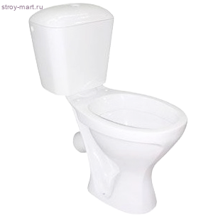 Унитаз Луна белый боковой подвод кнопка косой выпуск б/комплекта с бачком Волгоград - 023-2074 Унитаз Луна белый боковой подвод кнопка косой выпуск б/комплекта с бачком Волгоград - 023-2074