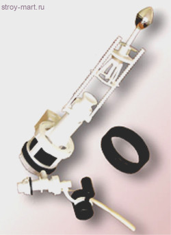 Арматура для бачка боковой подвод шток универсал РБМ АС5 - 4606034068878 Арматура для бачка боковой подвод шток универсал РБМ АС5 - 4606034068878