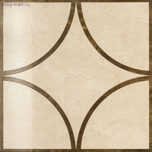 Шарм Перл вставка Луп 59х59 люкс Шарм Перл вставка Луп 59х59 люкс