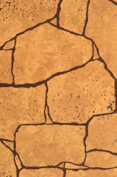 ПО рустованная ХДФ, 1220х2440х6 мм (2,98 м2) «Камень Алатау» цвет Коричневый - С-000105710