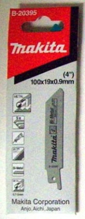 Пилки д\ножовки,5шт,BIM,100\0.9 мм,1.1 мм,д\саб пил JR100D и JR102D, д\мет - B-20395 Пилки д\ножовки,5шт,BIM,100\0.9 мм,1.1 мм,д\саб пил JR100D и JR102D, д\мет - B-20395