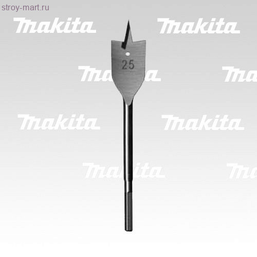 Сверло плоскофрезерное, 25х150мм,хв-6-ти гран 1\4" - D-07783