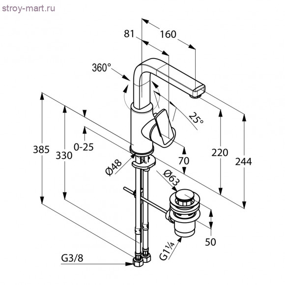 KLUDI Q-BEO 420250542 KLUDI Q-BEO 420250542