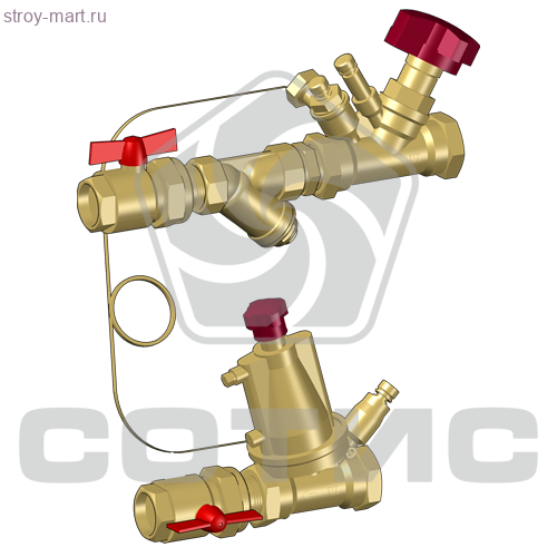 Модуль ввода этажного узла учета тепловой энергии с комбинированной балансировкой МВТ КБ СОТИС-Unit - МВТ 25-25 КБ (G) Модуль ввода этажного узла учета тепловой энергии с комбинированной балансировкой МВТ КБ СОТИС-Unit - МВТ 25-25 КБ (G)