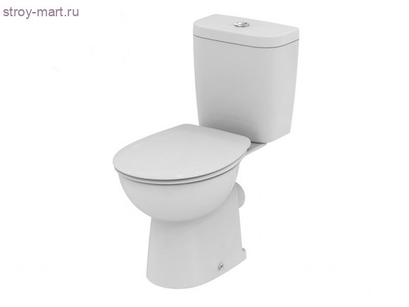 Унитаз-компакт Сева Фреш бел г/вып в/к дюропласт микролифт Vidima E408861 Унитаз-компакт Сева Фреш бел г/вып в/к дюропласт микролифт Vidima E408861