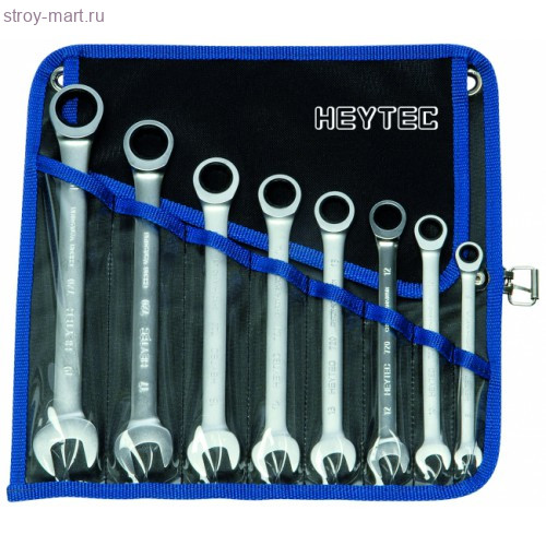 Набор комбинированных трещоточных ключей R 50720-6-M - HE-50720600180 Набор комбинированных трещоточных ключей R 50720-6-M - HE-50720600180