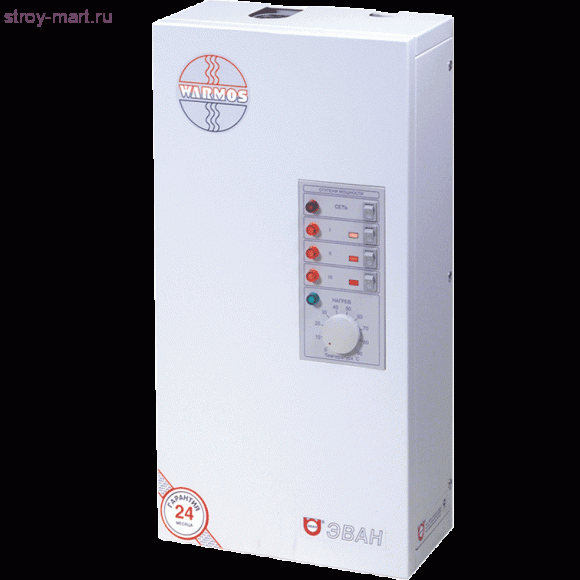 Котел электрический ЭПО 60кВт 2фл Эван - 017-1801