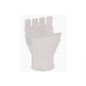 МП, Воронка выпускная, D 125/100 RAL9010 - С-000090298 МП, Воронка выпускная, D 125/100 RAL9010 - С-000090298