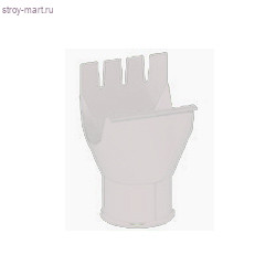 МП, Воронка выпускная, D 125/100 RAL9010 - С-000090298