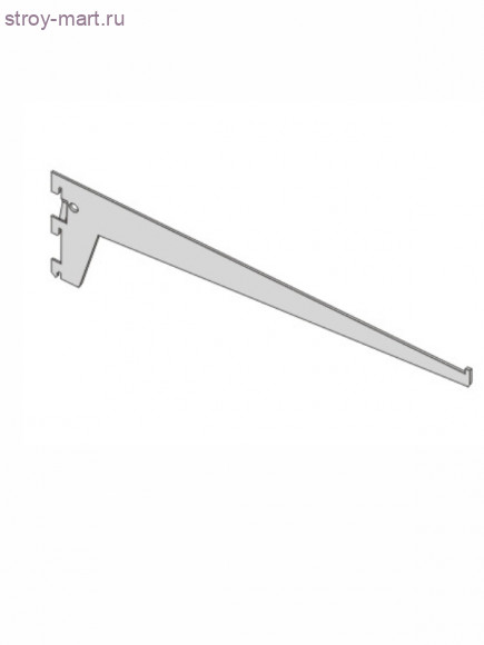 Кронштейн однорядный 500 мм «Серебристый» Кронштейн однорядный 500 мм «Серебристый»