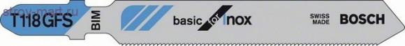 3 ЛОБЗИКОВЫЕ ПИЛКИ T 118 GFS, BIM - 2608636498 3 ЛОБЗИКОВЫЕ ПИЛКИ T 118 GFS, BIM - 2608636498