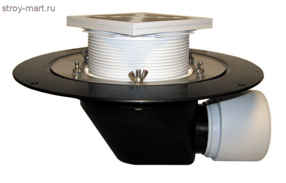 Воронка кровельн горизонт Дн 75/110 с решеткой с эл/подогревом HL 64.1B Воронка кровельн горизонт Дн 75/110 с решеткой с эл/подогревом HL 64.1B